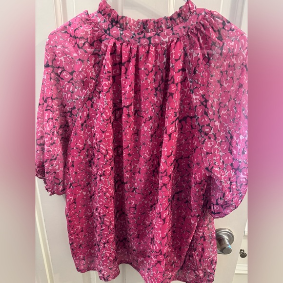 Avara Boutique Kamilla Top/Blouse XL Pink - Picture 2 of 6